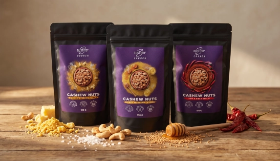 Nyt hos MateMundo: Oplev Nustino Crunch – ristede cashewnødder