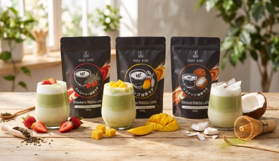 Mary Rose matcha latte – matcha med frugt- og kokosaroma