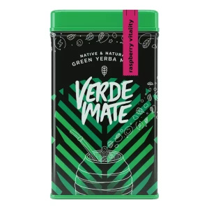 Yerbera - Tin Can + Verde Mate Grøn Hindbær Vitalitet 0,5 kg 