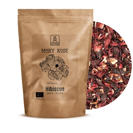 Mary Rose - Hibiscus økologisk (blomsterblade) 250g