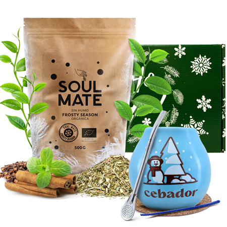 Gavesæt Yerba Mate Soul Mate Frosty Season 500g