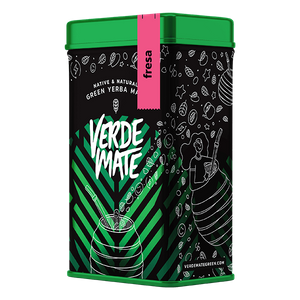 Yerbera - dåse + Verde Mate Green Fresa 0,5 kg 