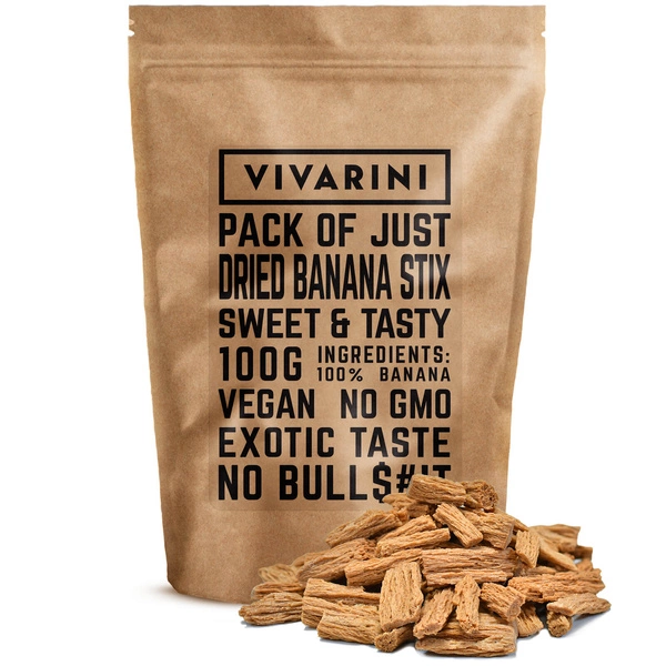 Vivarini – Tørrede banansticks 100 g