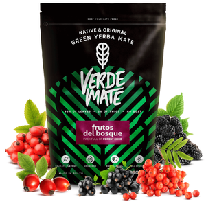 Yerba Verde Mate Grøn Frutos del Bosque 0,5kg