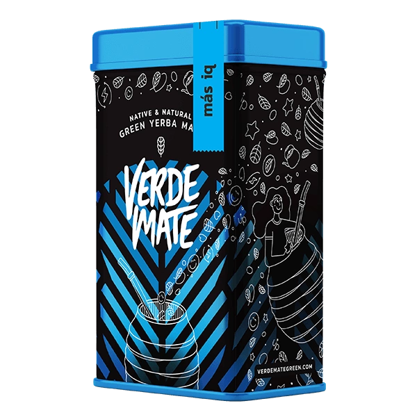 Yerbera - dåse + Verde Mate Mas IQ 0,5 kg 