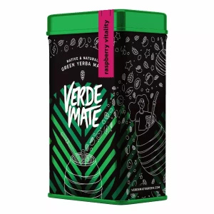 Yerbera - Tin Can + Verde Mate Grøn Hindbær Vitalitet 0,5 kg 