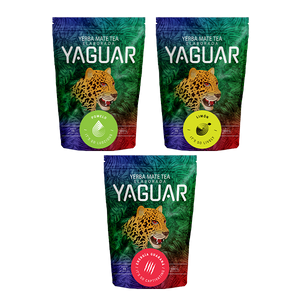 Yerba Mate Yaguar 3x500g Forskellige blandinger