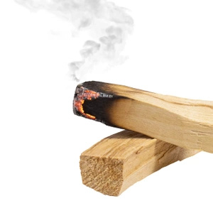 2 x Hvid salvie rulle + Palo santo 200g sæt