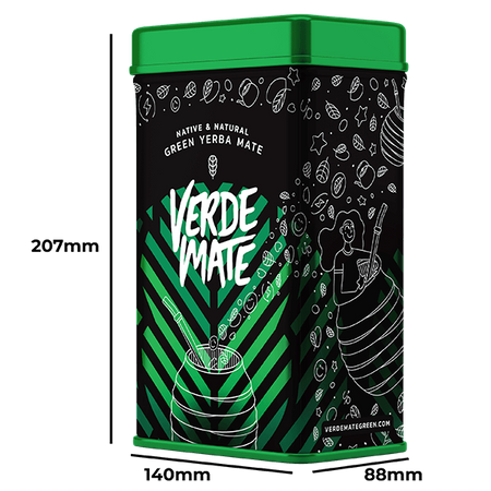 Yerbera - Dåse + Verde Mate Green Verano 0,5 kg 