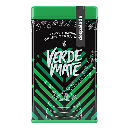 Yerbera - dåse + Verde Mate Grøn Despalada 0,5 kg 