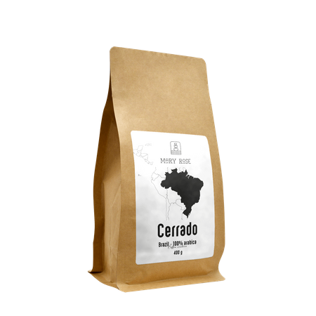 Mary Rose - hel bønnekaffe Brasilien Cerrado premium 400g