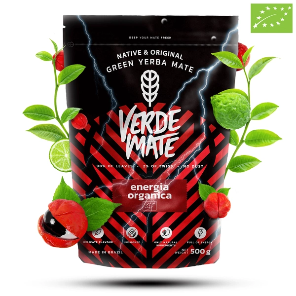 Yerba Verde Mate Grøn Organica Energia 0,5kg