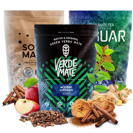 Yerba Mate Vintersæt 3x500g 1,5kg