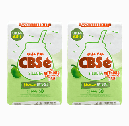 Yerba Mate CBSE Silueta 2x0,5kg 1KG