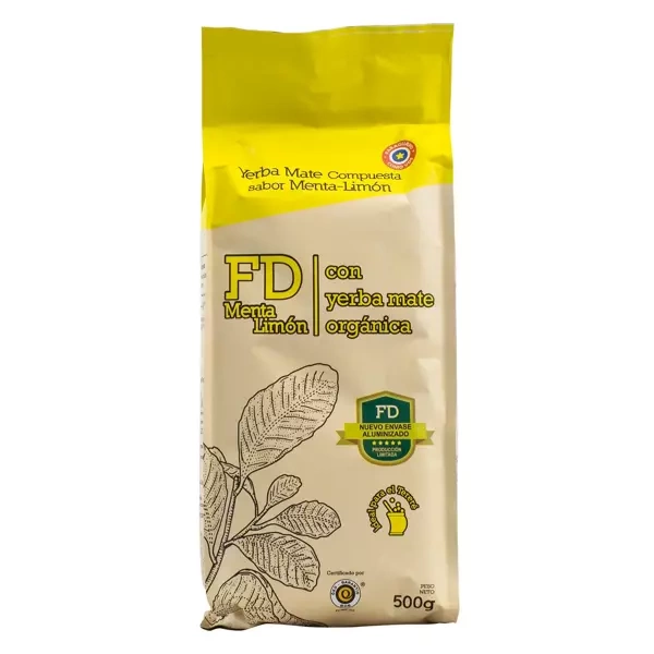 Fede Rico (FD) Menta Limon 0,5 kg 500 g - mint & lime yerba mate