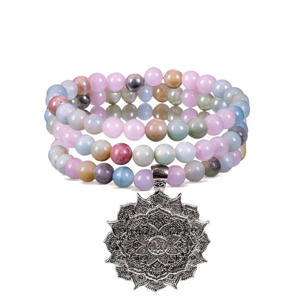 Armbånd / halskæde Mala – Lotus Flower