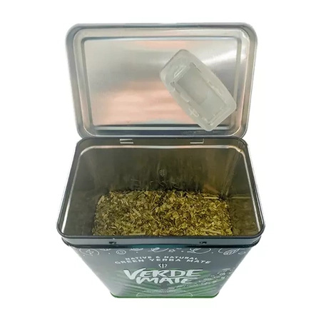 Yerbera - Tin Can + Verde Mate Grøn Hindbær Vitalitet 0,5 kg 