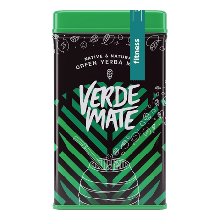 Yerbera Verde Mate Green Fitness 0,5 kg 500 g - brasiliansk yerba mate-te med frugt og urter