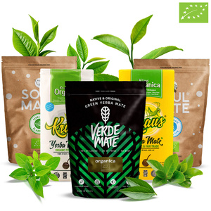 Økologisk Yerba Mate-te sæt 5x0,5kg