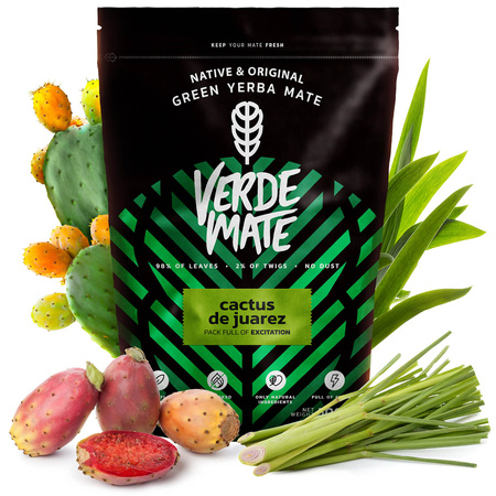 Gavesæt Yerba Verde Mate Cactus 0,5kg 