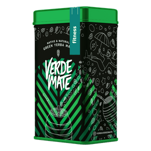 Yerbera Verde Mate Green Fitness 0,5 kg 500 g - brasiliansk yerba mate-te med frugt og urter