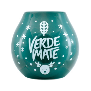 Yerba Mate Vintersæt Verde Mate kalabas + bombilla