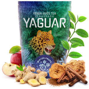 Yerba mate Vinter startsæt Yaguar Winter Prune 500g