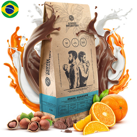 Coffee Broastery - Helbønnekaffe Brazil Guaxupe Premium 1kg