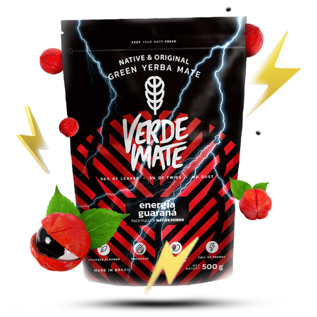 Gavesæt Yerba Verde Mate Energia 0,5kg 