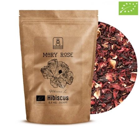 Mary Rose - Hibiscus økologisk (blomsterblade) 0,5 kg