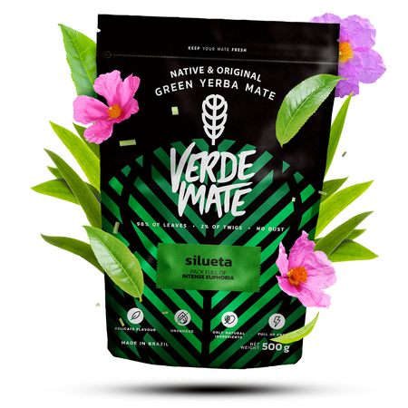 Yerba Verde Mate Grøn Silueta 0,5kg