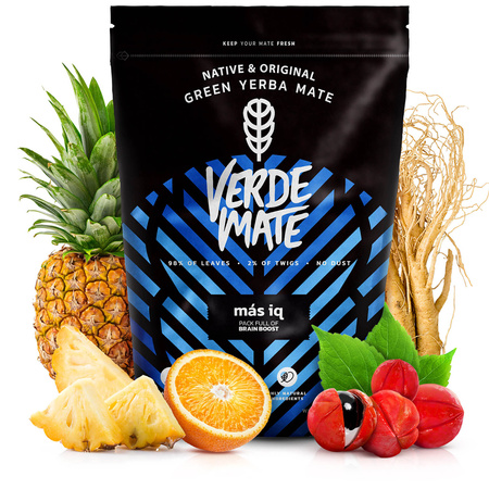 Sæt Yerba Verde Mate Mas IQ 0,5kg + TermoColador