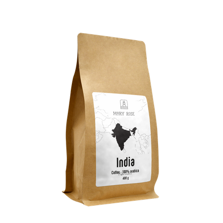 Mary Rose - hel bønnekaffe Indien Karnataka premium 400g