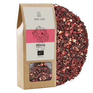 Mary Rose - Hibiscus økologisk (blomsterblade) 50g 