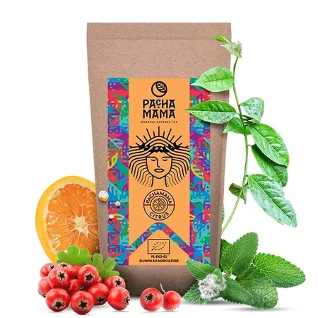 Guayusa Pachamama Citrus – økologisk certificeret guayusa – 100g