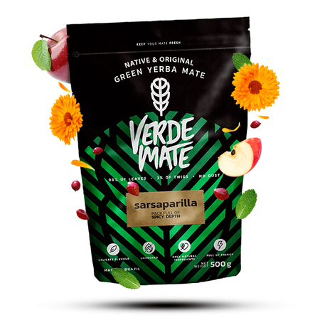 Yerba Verde Mate Grøn Sarsaparilla 0,5kg