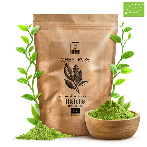 Mary Rose – Japansk Matcha Grøn Te (BIO) 1 kg