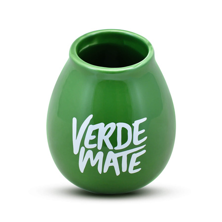 Mate-kop i keramik grøn - Verde Mate - 350 ml