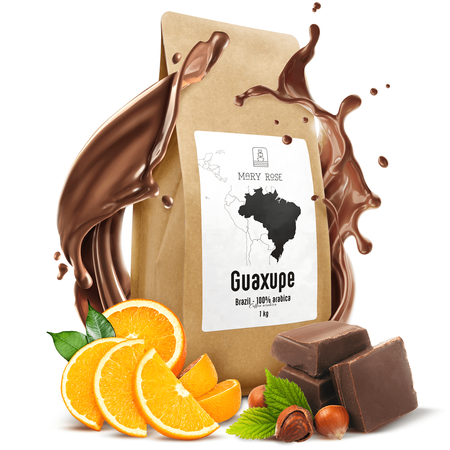 Mary Rose - hel bønnekaffe Brasilien Guaxupe premium 1kg