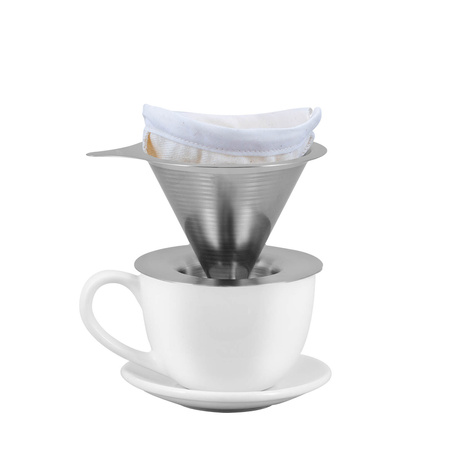 Kaffefiltre af stof – Hario Woodneck Drip Pot 3 Cup (3 stk.)