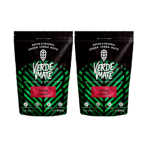 Yerba Verde Mate Grøn FRESA Jordbær 1kg 1000g