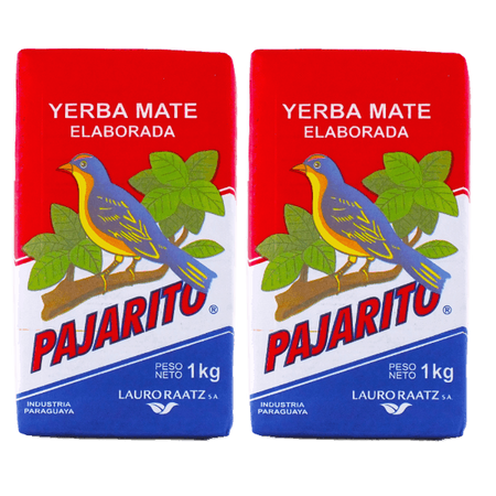 Yerba Mate Pajarito Elaborada Con Palo 2x1kg 2kg