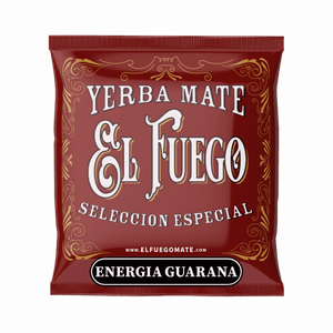 Yerba mate-sæt El Fuego keramisk kalabas bombilla