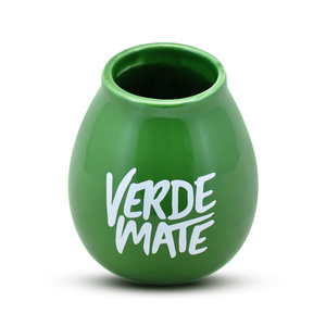 Mate-kop i keramik grøn - Verde Mate - 350 ml