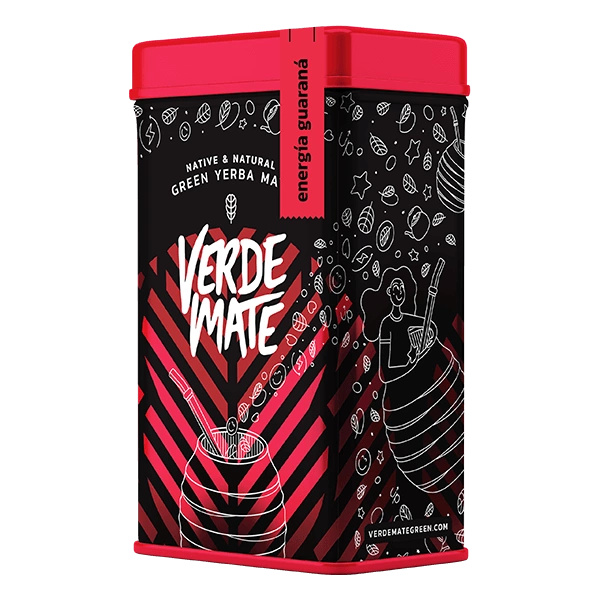 Yerbera - Dåse + Verde Mate Green Energia Guarana 0,5kg 