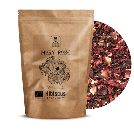 Mary Rose - Hibiscus økologisk (blomsterblade) 0,5 kg