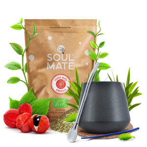 STARTER KIT TIL YERBA MATE BOMBILLA KALABAS 500g