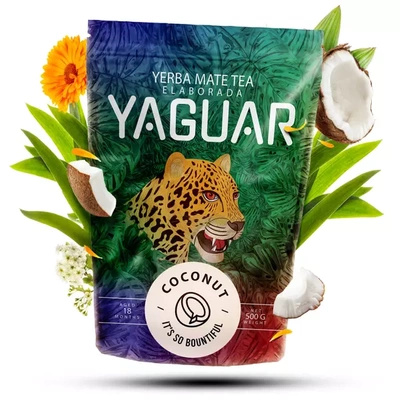 Yaguar kokosnød 0,5 kg 