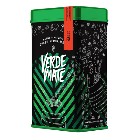 Yerbera - dåse + Verde Mate Green Deer 0,5 kg