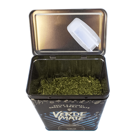 Yerbera - dåse + Verde Mate Mas IQ 0,5 kg 